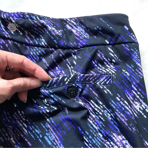 EP PRO NY Golf Skort with Pockets & Glitch Print - Picture 4 of 7